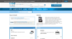 Desktop Screenshot of bioclass.it